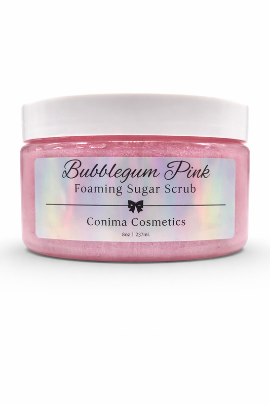 Bubblegum Pink – Foaming Sugar Scrub