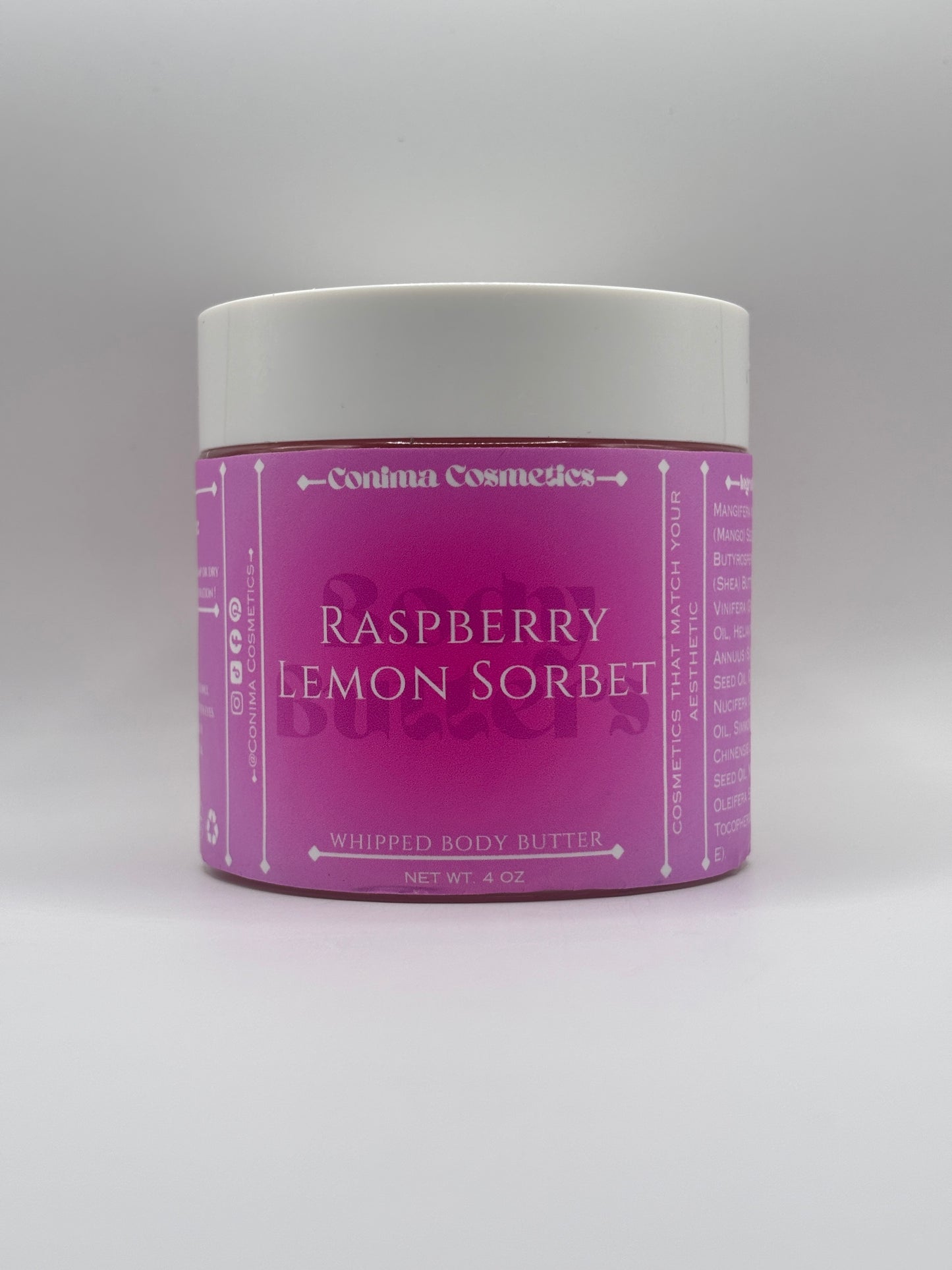 Raspberry Lemon Sorbet - Whipped Body Butter