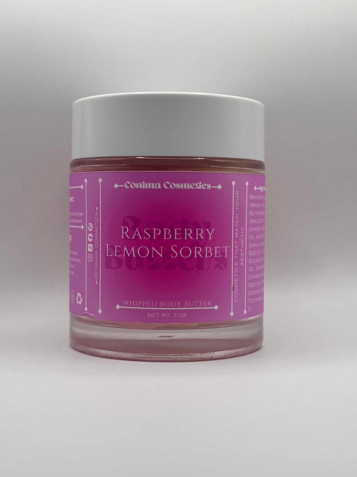 Raspberry Lemon Sorbet - Whipped Body Butter