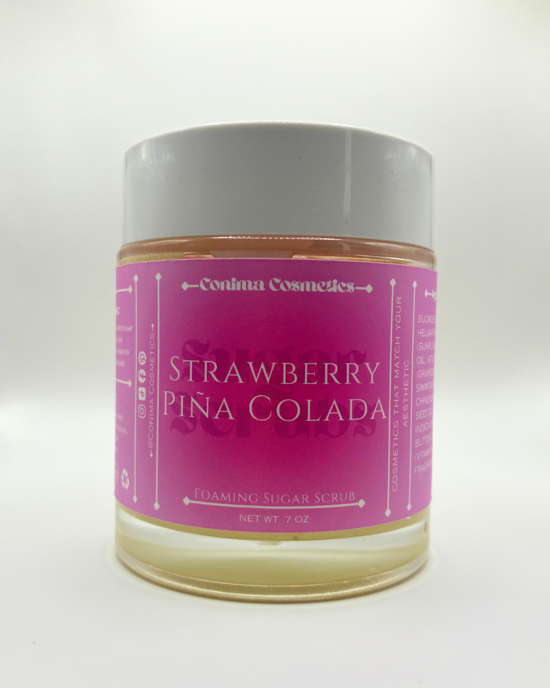 Strawberry Piña Colada - Foaming Sugar Scrub
