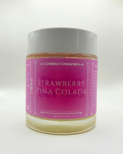 Strawberry Piña Colada - Foaming Sugar Scrub